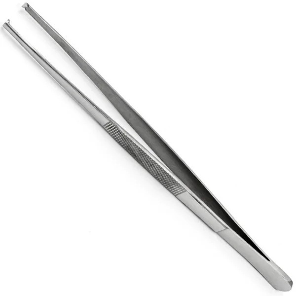 PI-03-1019. Пінцет хірургічний, 1/2 зуба, 200 мм х 2,5 мм. PARADISE.